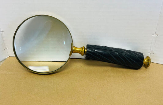 BRASS MAGNIFYING GLASS