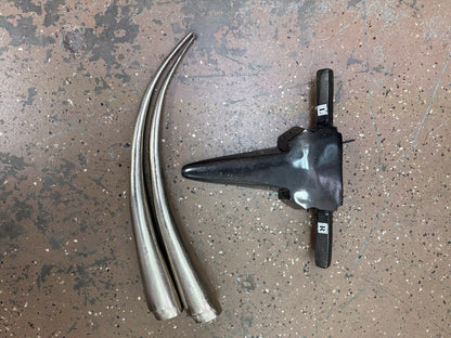 LONGLY LONGHORN METAL WALL ART