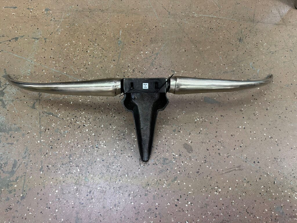 LONGLY LONGHORN METAL WALL ART