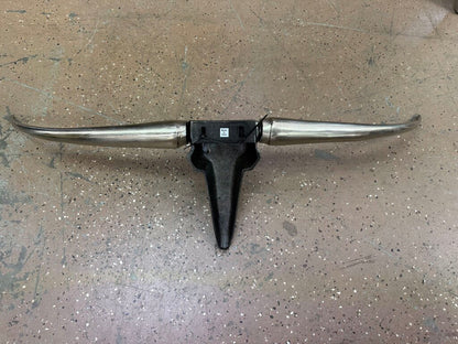 LONGLY LONGHORN METAL WALL ART
