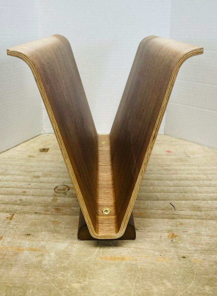 WAVEPLY WOODEN MAGAZINE HOLDER H9" W7.5"