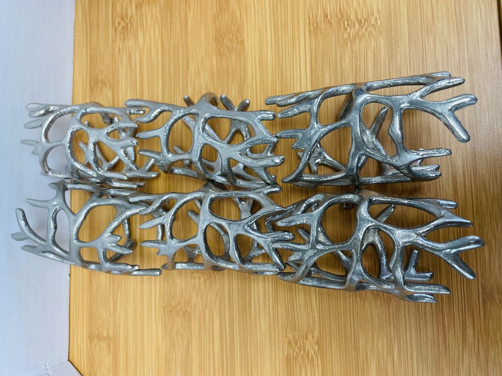 METAL NAPKIN RINGS SET OF 6