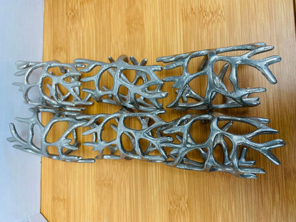 METAL NAPKIN RINGS SET OF 6