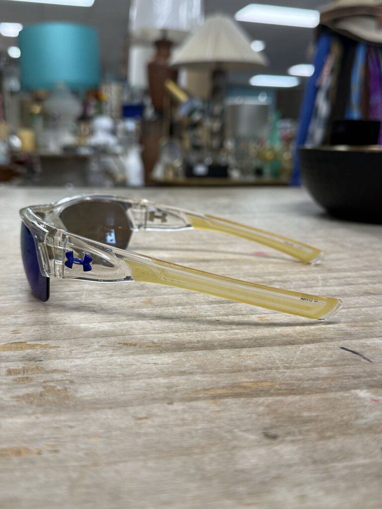 BLUE UA CLEAR SUN GLASSES
