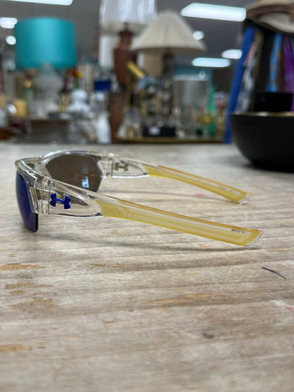 BLUE UA CLEAR SUN GLASSES