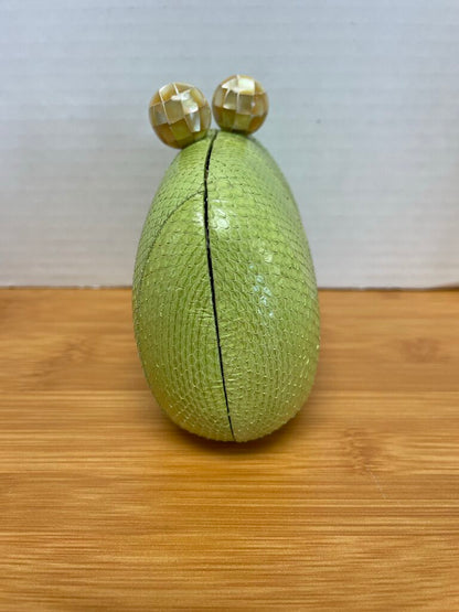 JENNY POLANCO GREEN CLUTCH