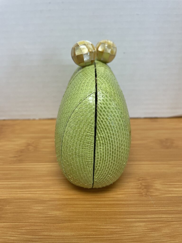 JENNY POLANCO GREEN CLUTCH