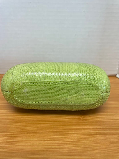 JENNY POLANCO GREEN CLUTCH