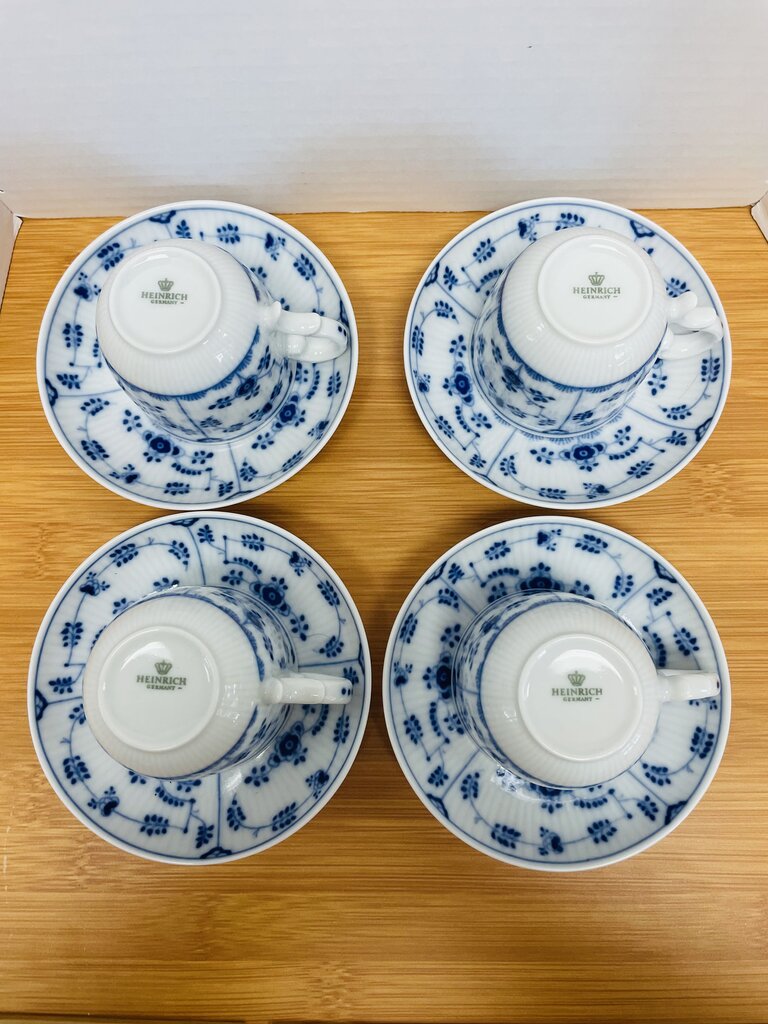 SET OF 4 HEINRICH AMAILENBURG MOCHA CUPS