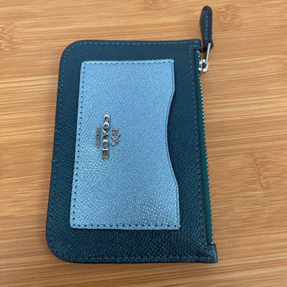 COACH COIN WALLET BLUE