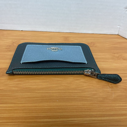 COACH COIN WALLET BLUE