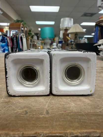 PIANO KEYS SALT AND PEPPER SHAKER