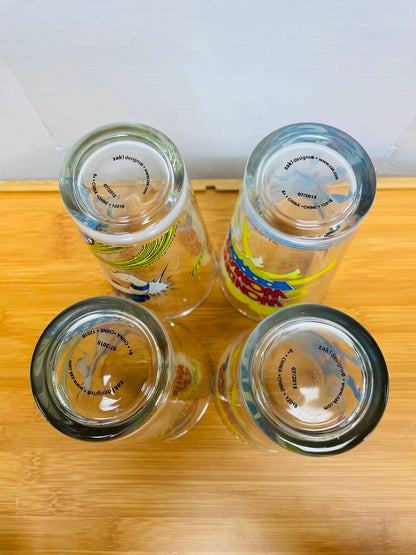 WONDER WOMAN GLASSES SET OF 4