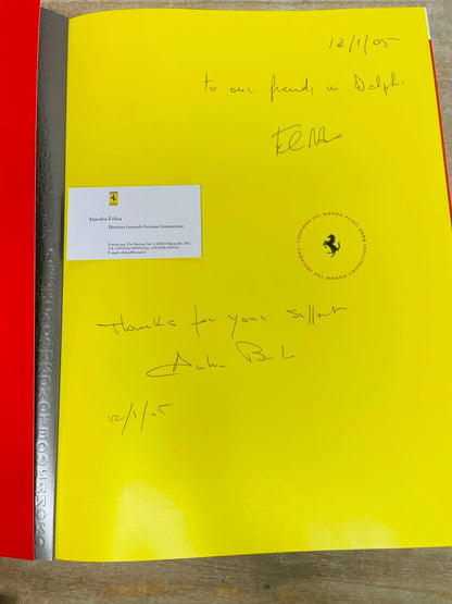 FERRARI 2004 YEARBOOK CAMPIONI DEL MONDO