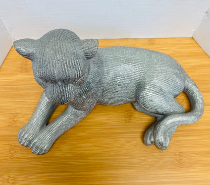 SILVER METALIC PANTHER