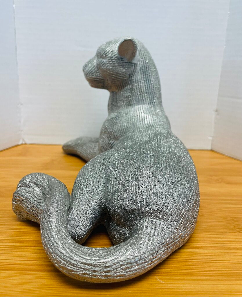SILVER METALIC PANTHER