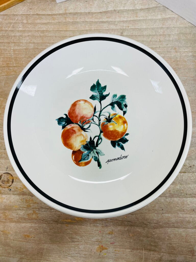 OVER AND BACK SET OF 4 VEGGIE BOWLS 9.5"