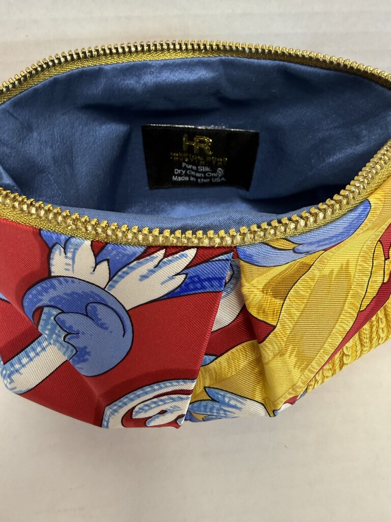 HAMPTON ROAD UPCYCLED HERMES SCARF EVENING BAG