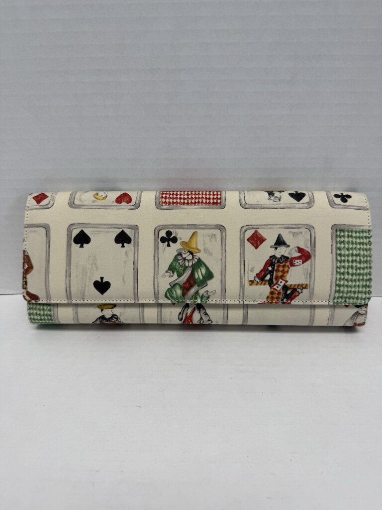 SONJA BENSON PLAYING CARD CLUTCH