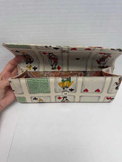 SONJA BENSON PLAYING CARD CLUTCH
