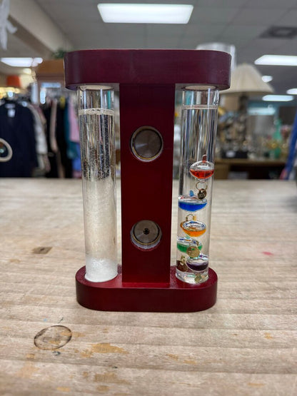 GALILEO WEATHER STATION WITH STORM GLASS