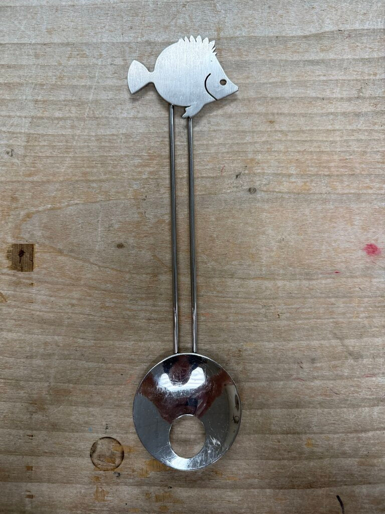 SUSAN SLEE METAL FISH STIR STICK