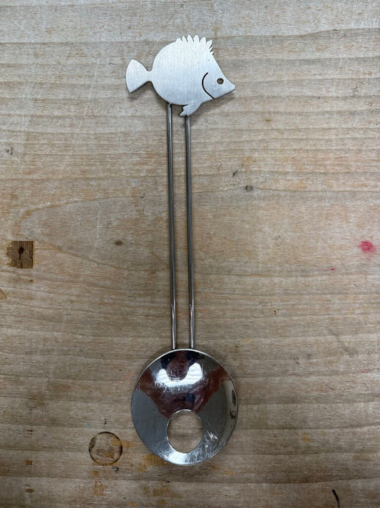 SUSAN SLEE METAL FISH STIR STICK