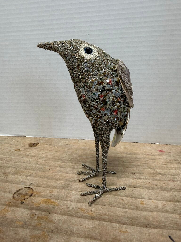 SHELL BIRD DECOR