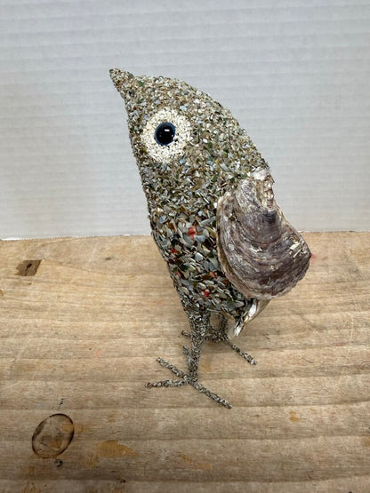 SHELL BIRD DECOR