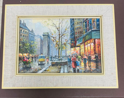 K.BRENT OIL PAINTINGS SIGNED RIGHT SIDE