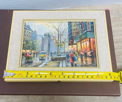 K.BRENT OIL PAINTINGS SIGNED RIGHT SIDE