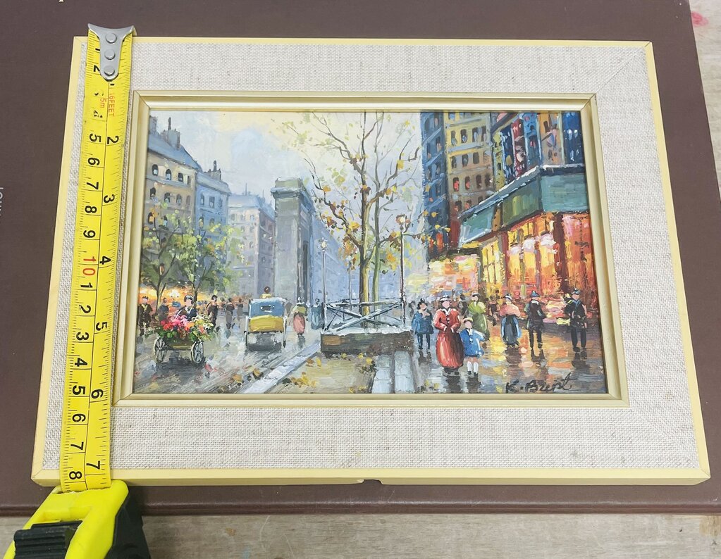 K.BRENT OIL PAINTINGS SIGNED RIGHT SIDE