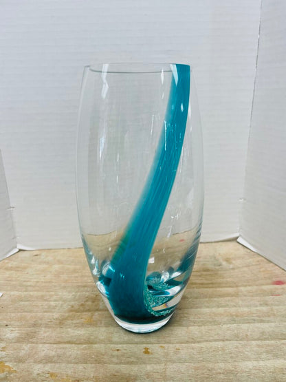 LENOX GLASS LIGHTHOUSE VASE