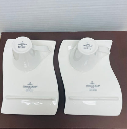 VILLEROY AND BOCH WAVE ESPRESSO SET OF 2