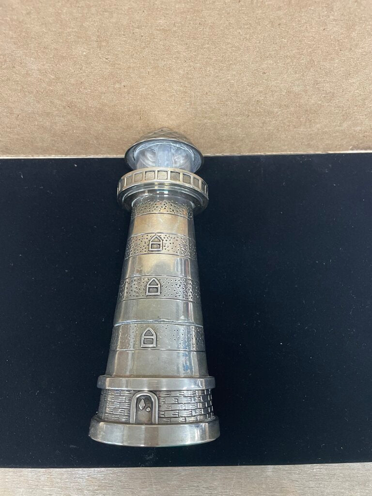 LIGHTHOUSE SALT AND PEPPER SHAKER 7"