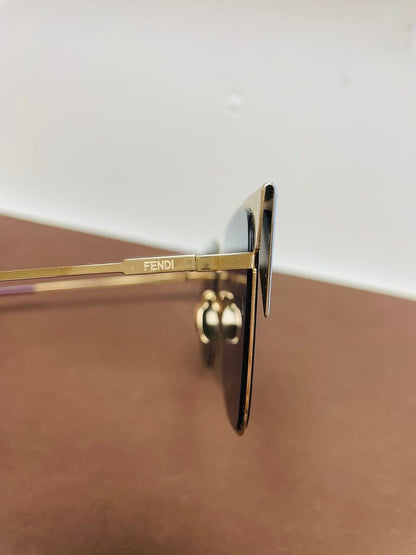 FENDI BLUE TIP SUN GLASSES