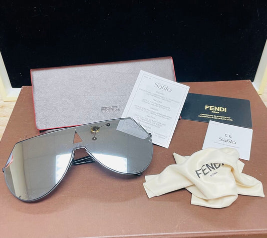 FENDI MIRRORED SUN GLASSES
