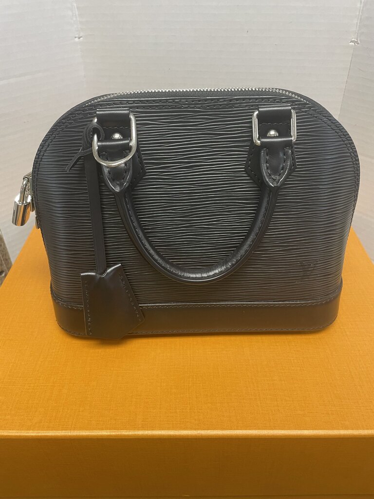 LOUIS VUITTON ALMA BLACK PURSE