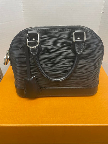 LOUIS VUITTON ALMA BLACK PURSE