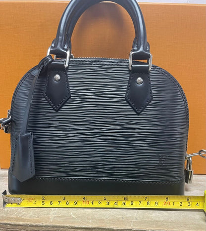 LOUIS VUITTON ALMA BLACK PURSE