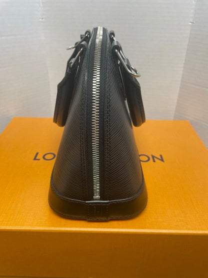 LOUIS VUITTON ALMA BLACK PURSE