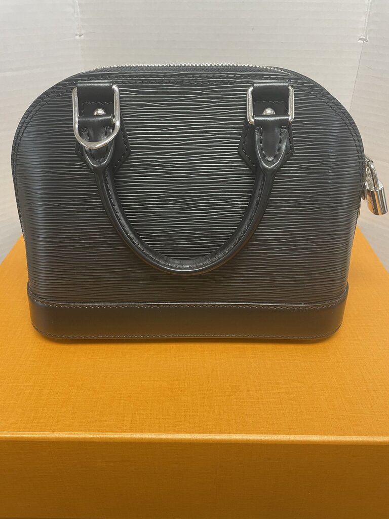 LOUIS VUITTON ALMA BLACK PURSE