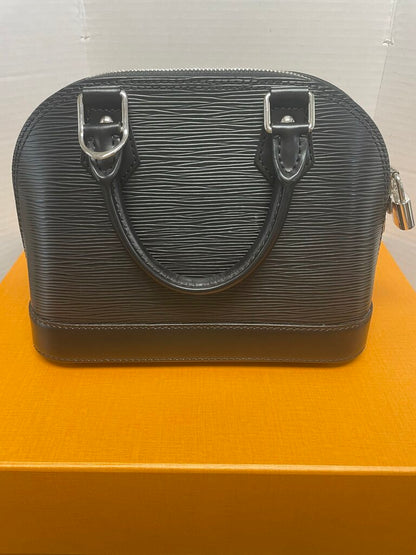 LOUIS VUITTON ALMA BLACK PURSE