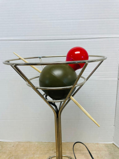 VINTAGE 90'S POP MARTINI/OLIVE LAMP BY DAVID KRYS