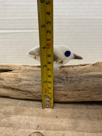 DRIFTWOOD AND SAND PIPER GLASS DECOR