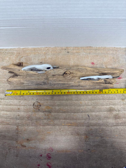DRIFTWOOD AND SAND PIPER GLASS DECOR