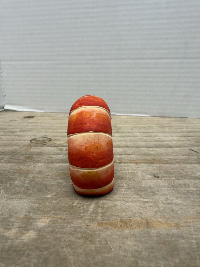 WOODEN SHRIMP NAPKIN RINGS (SET OF 6)