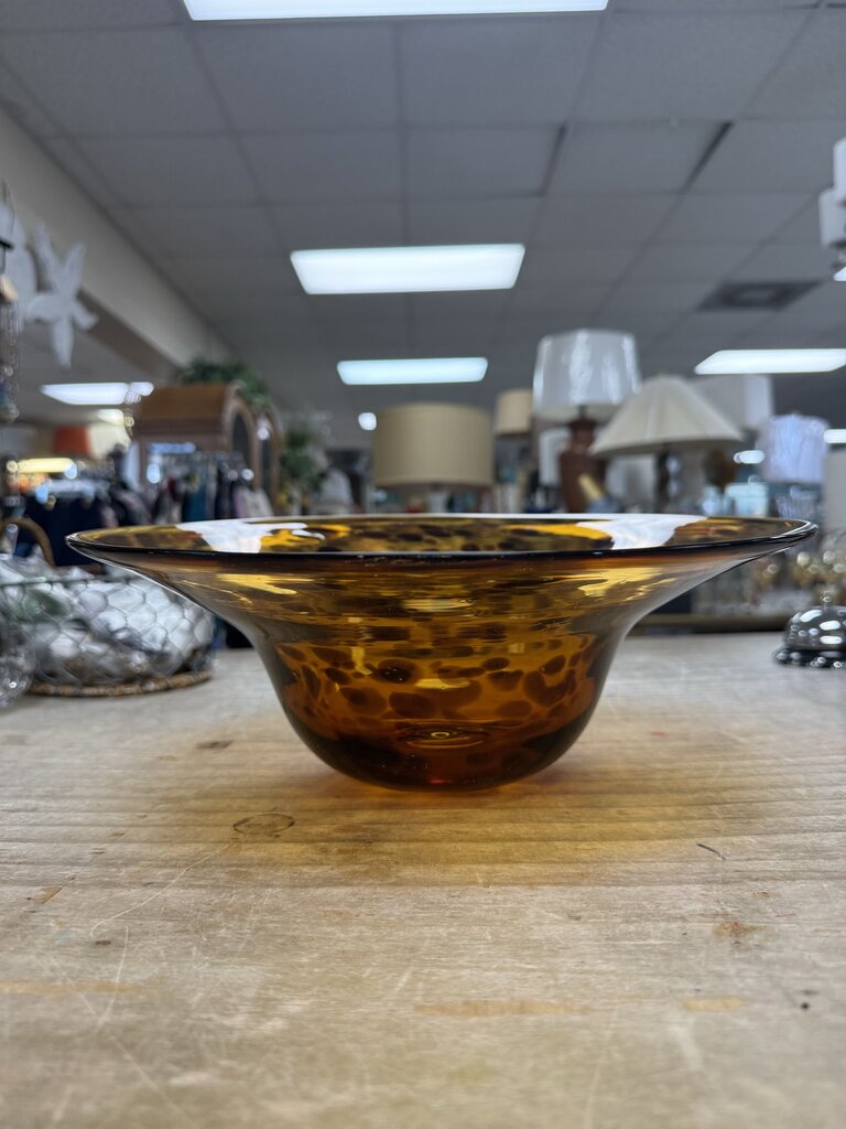 TORTOISE SHELL STYLE BOWL