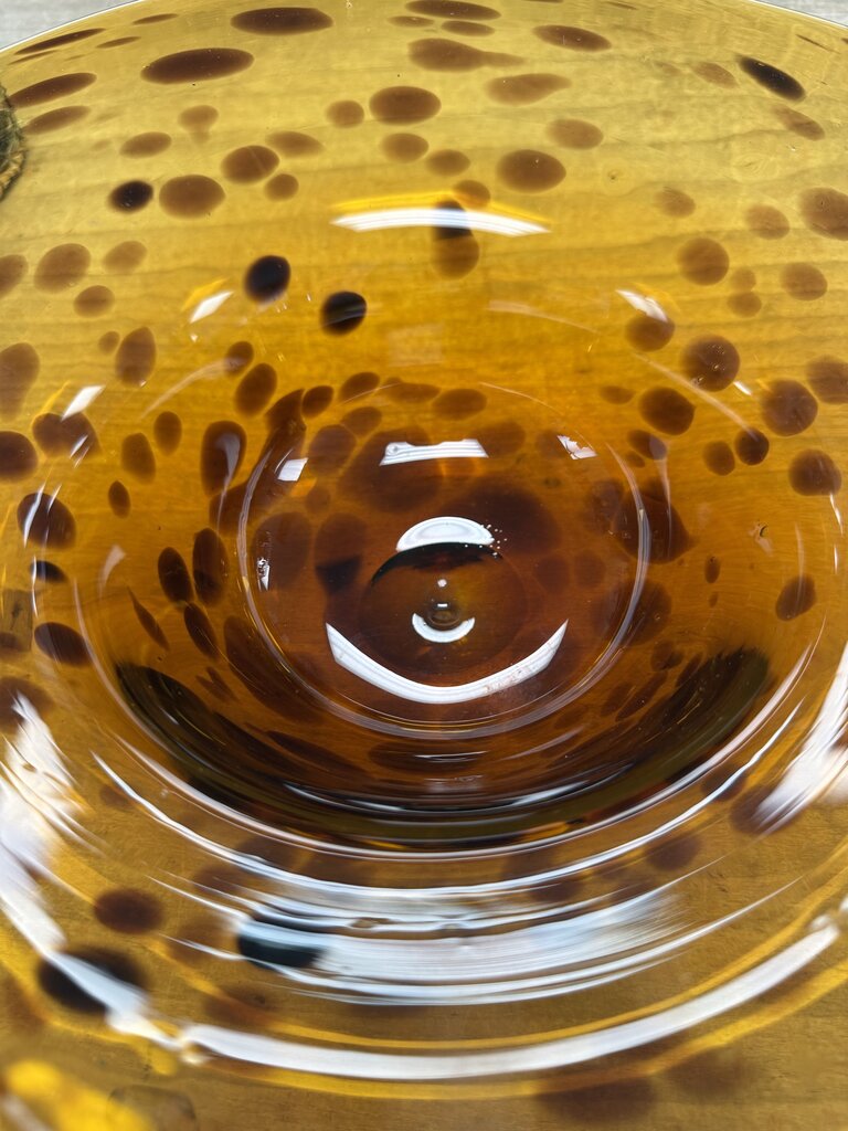 TORTOISE SHELL STYLE BOWL