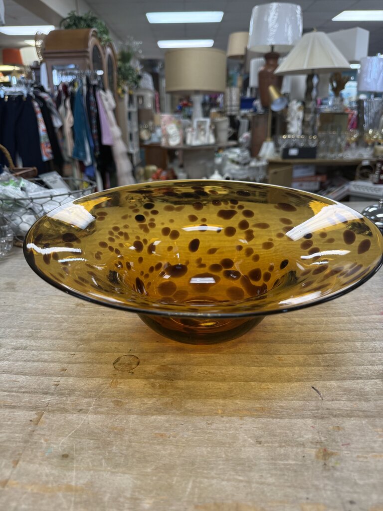TORTOISE SHELL STYLE BOWL